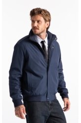Jaqueta Nylon Padding Sport Dark Navy