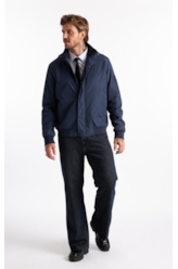 Jaqueta Nylon Padding Sport Dark Navy