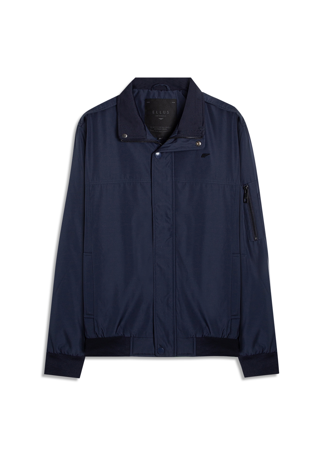 Jaqueta Nylon Padding Sport Dark Navy
