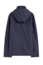 Jaqueta Nylon Ribbon Hood Dark Navy