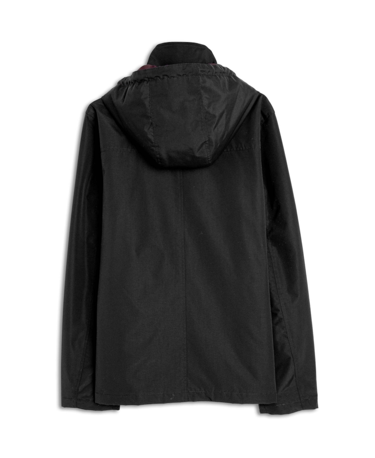 Jaqueta Nylon Ribbon Hood Preto