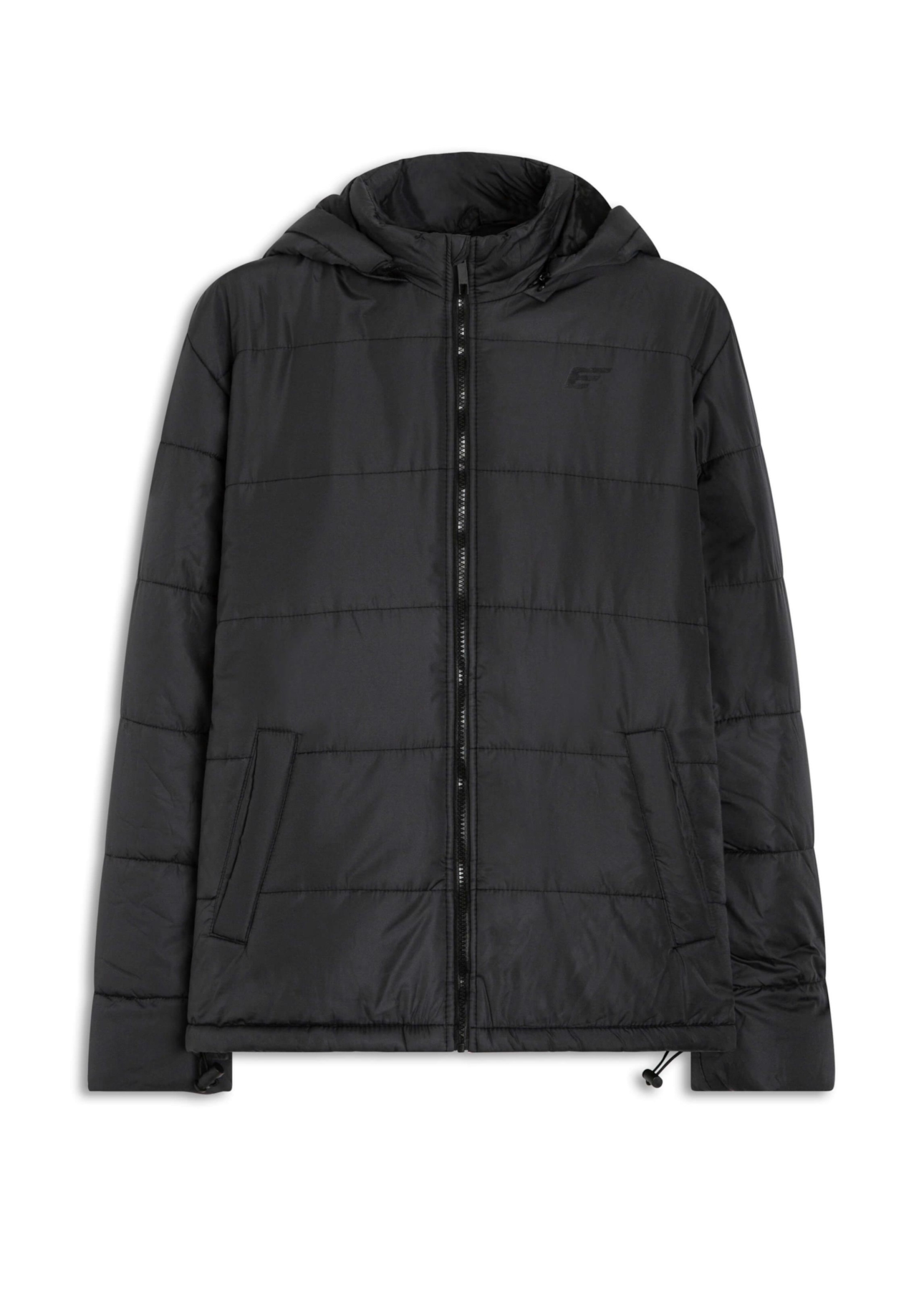 Jaqueta Nylon Ribbon Hood Preto