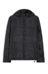 Jaqueta Nylon Ribbon Hood Preto