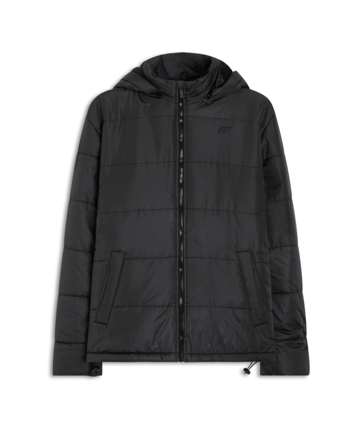 Jaqueta Nylon Ribbon Hood Preto