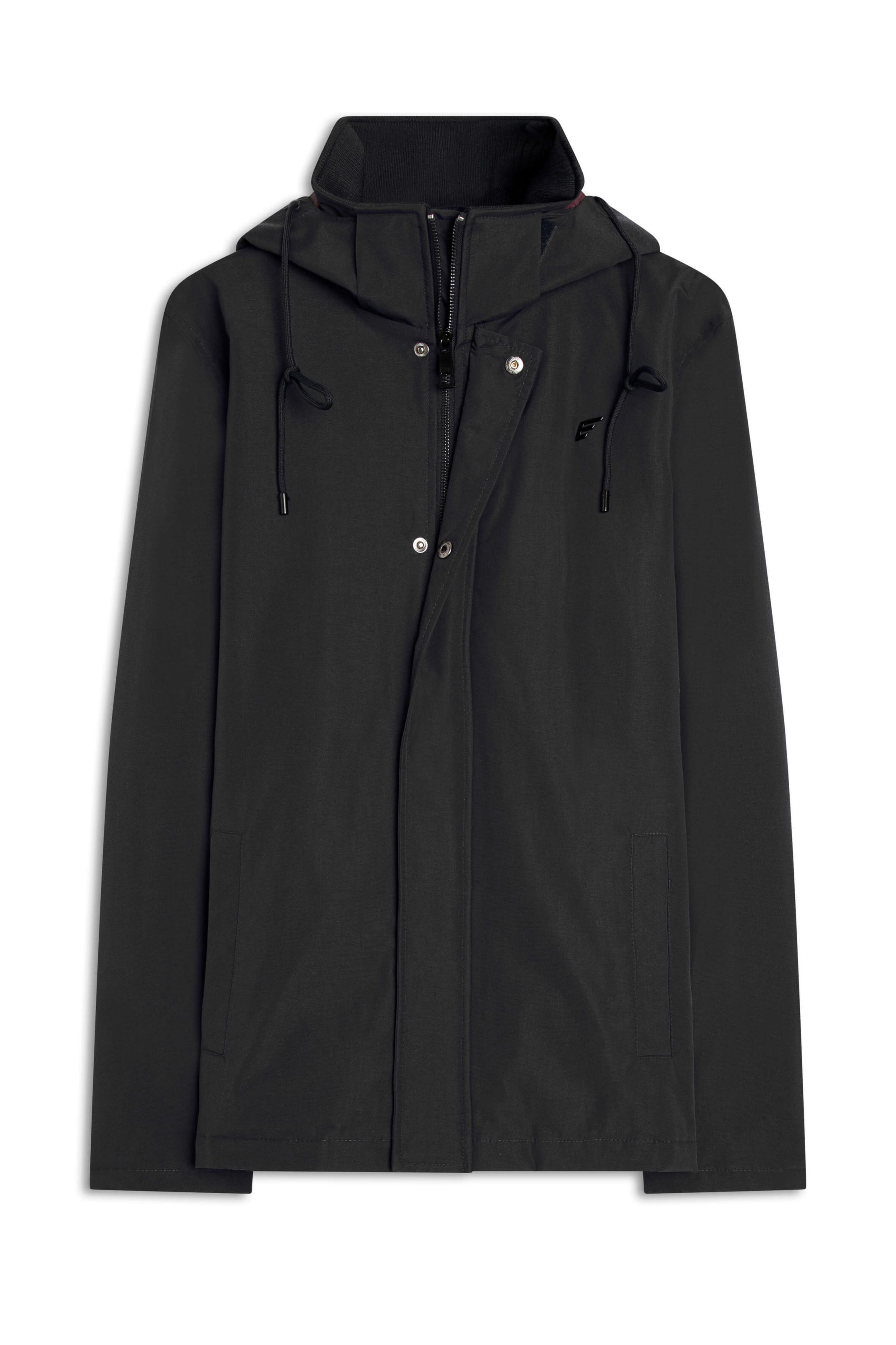洋楽 G RAP BLACK HOODS Jaqueta Nylon Ribbon Hood Preto