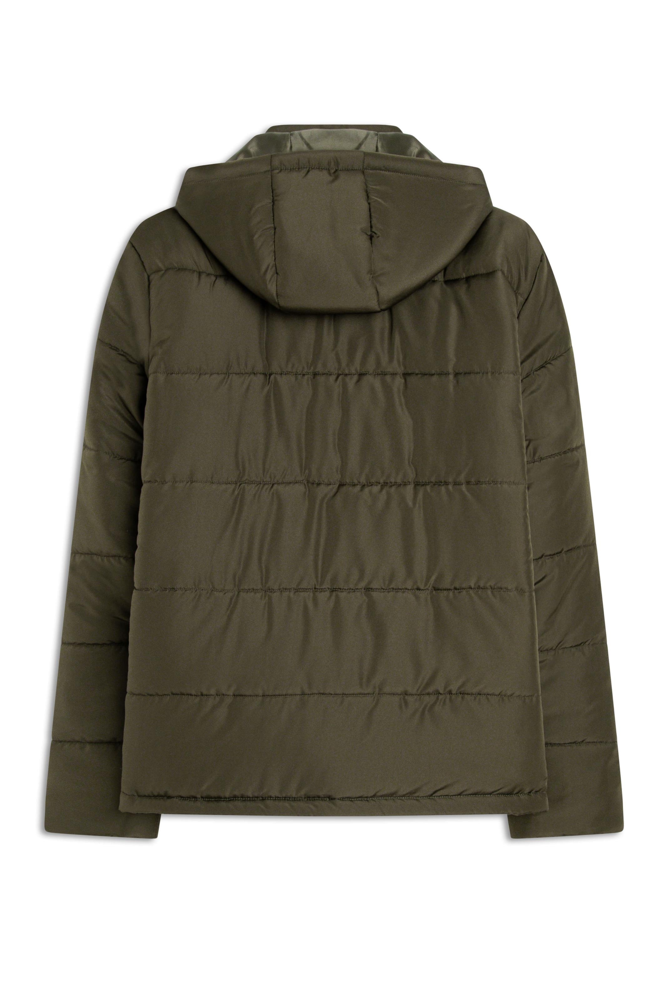 FCRB 24aw NYLON HOODED JACKET L カーキ Jaqueta Nylon Ribbon Hood Verde Militar