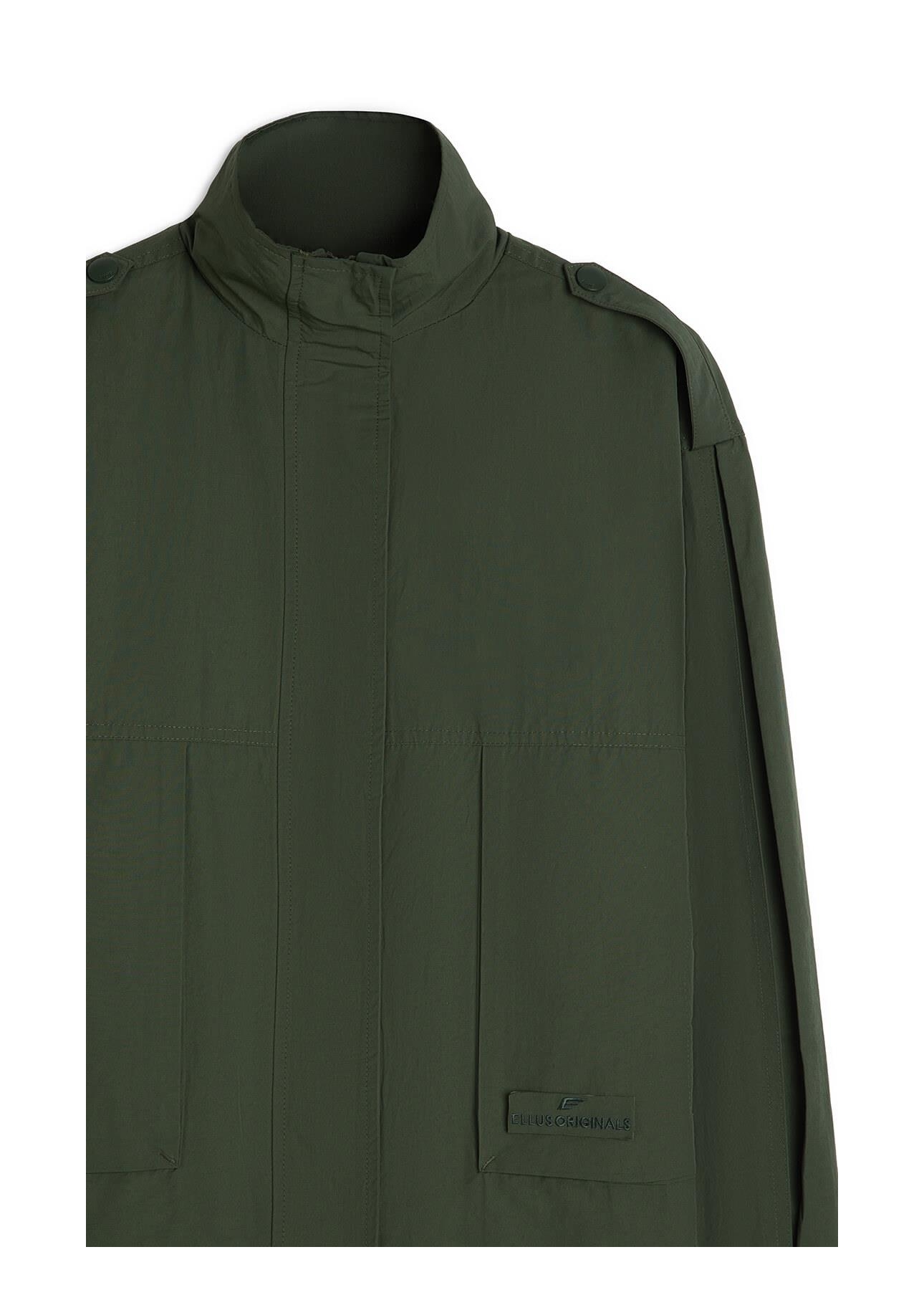 Jaqueta Nylon Ribbon Windreaker Martingale Verde Army
