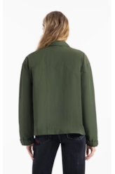 Jaqueta Nylon Ribbon Windreaker Martingale Verde Army