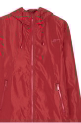 Jaqueta Nylon Wind Hood Vermelho