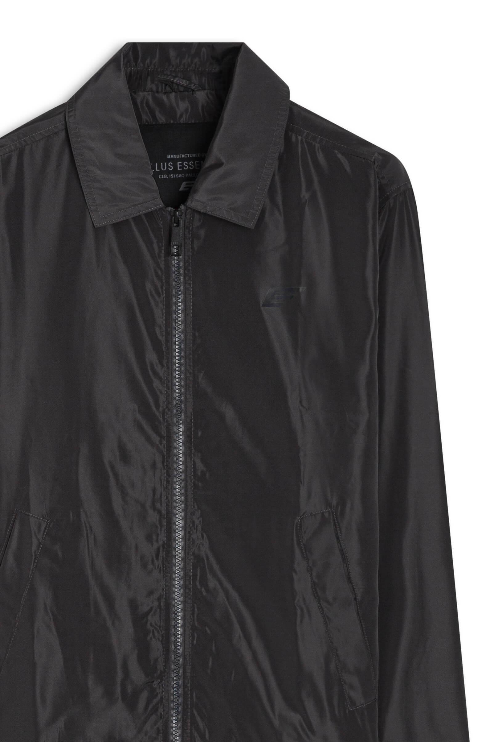 Jaqueta Nylon Windbreaker Golf Grafite