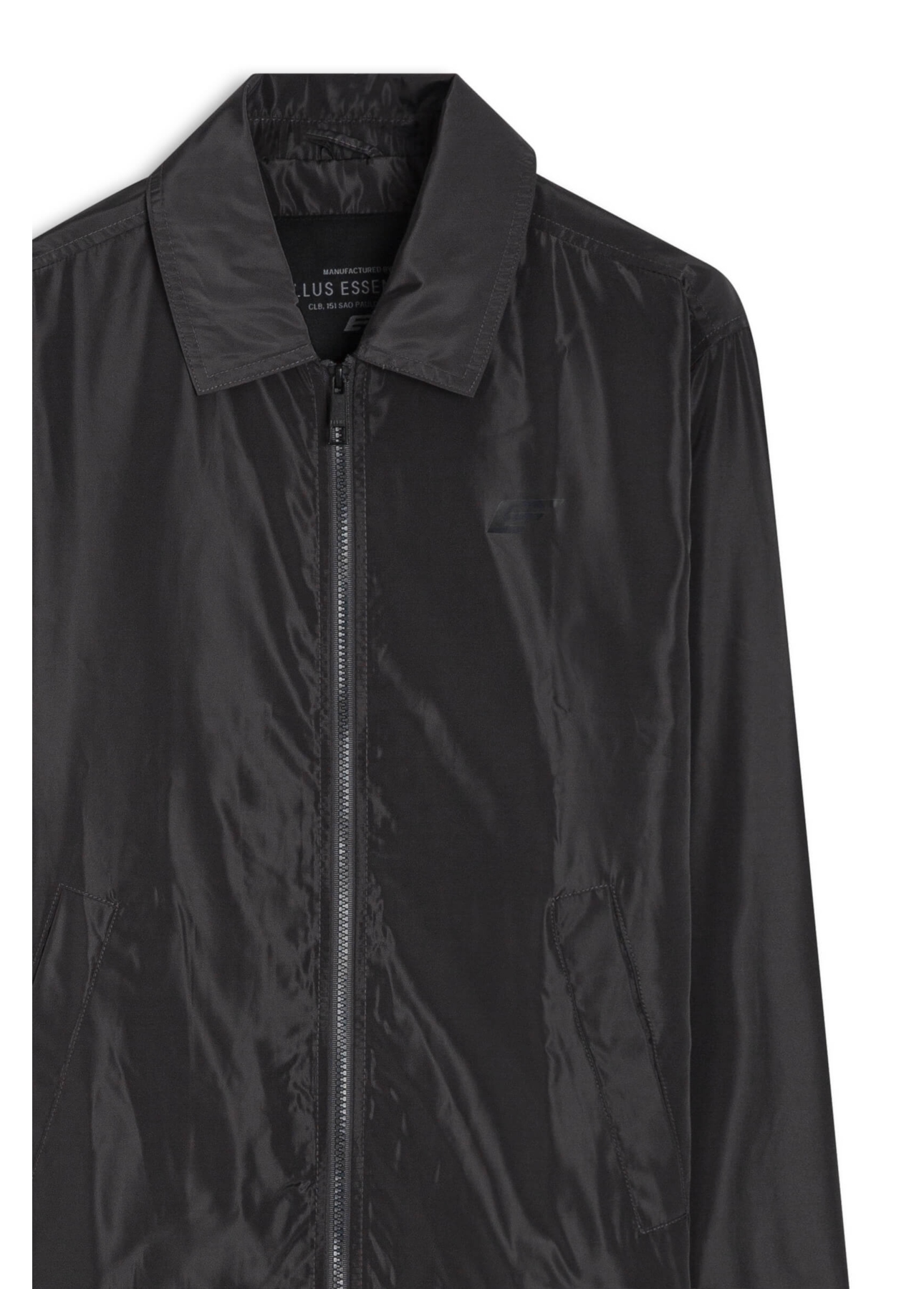 Jaqueta Nylon Windbreaker Golf Grafite