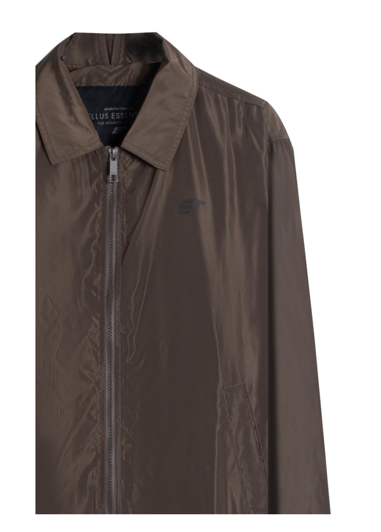Jaqueta Nylon Windbreaker Golf Marrom