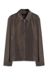 Jaqueta Nylon Windbreaker Golf Marrom