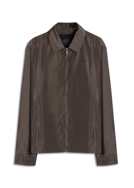 Jaqueta Nylon Windbreaker Golf Marrom