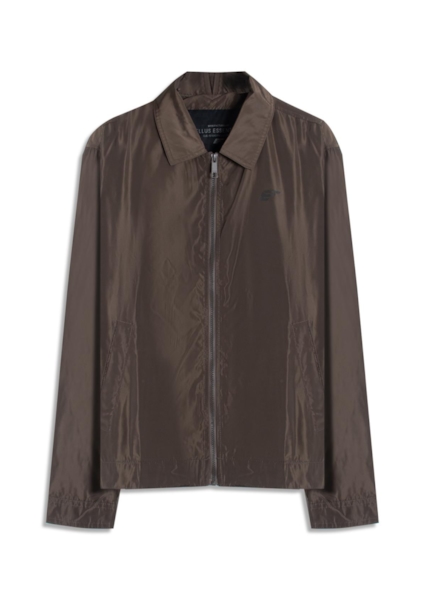 Jaqueta Nylon Windbreaker Golf Marrom