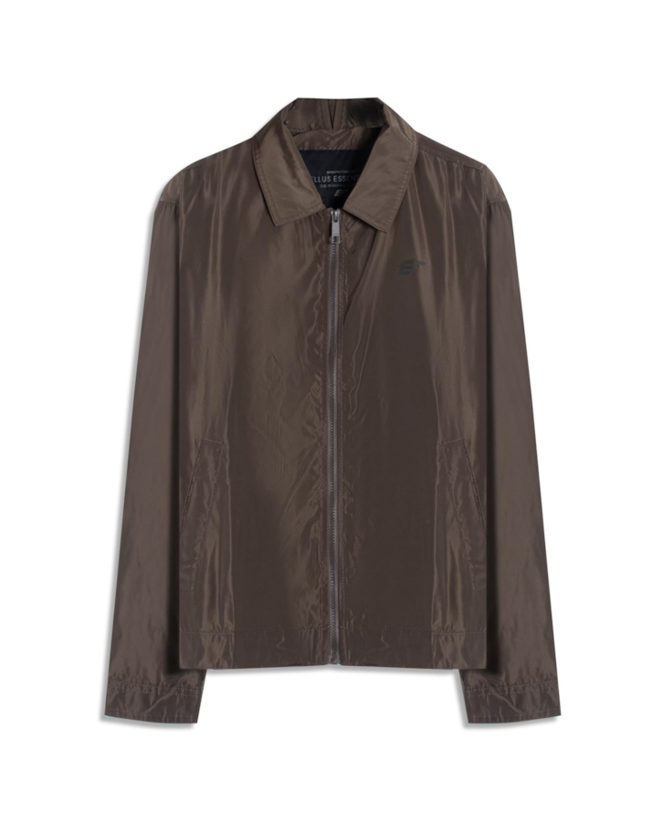 Jaqueta Nylon Windbreaker Golf Marrom