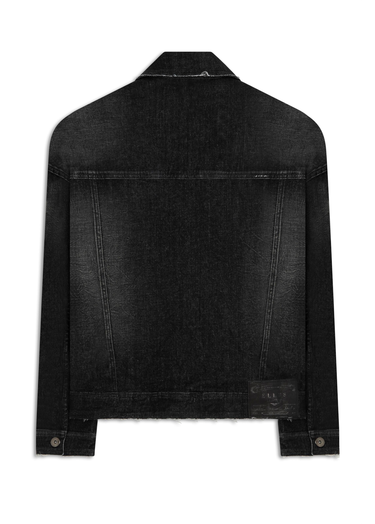 Jaqueta Ocean Elastic Oversized 2083-Lav.Black C/ Resina
