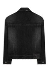Jaqueta Ocean Elastic Oversized 2083-Lav.Black C/ Resina