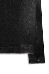 Jaqueta Ocean Elastic Oversized 2083-Lav.Black C/ Resina