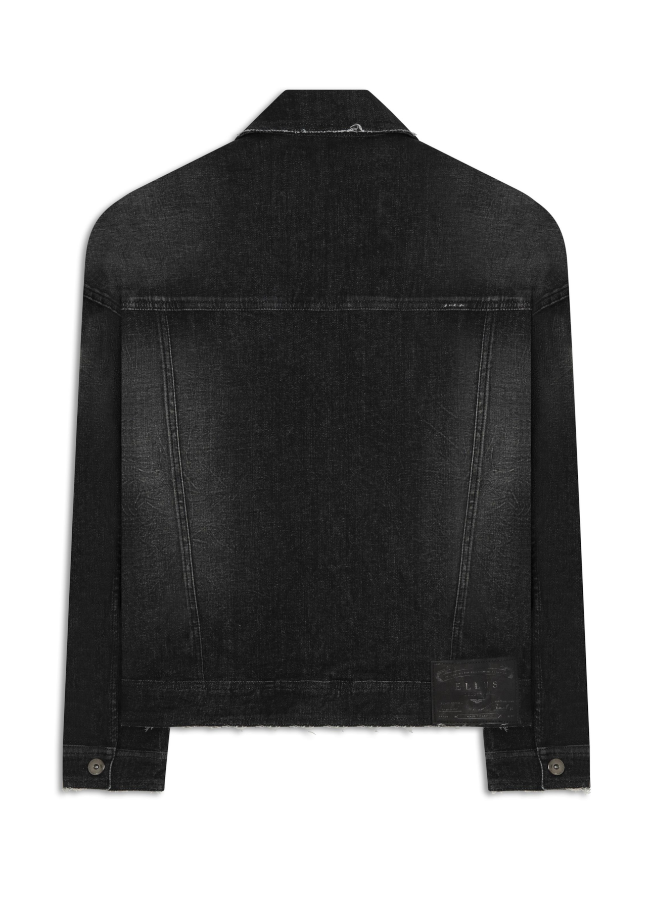 Jaqueta Ocean Elastic Oversized 2083-Lav.Black C/ Resina