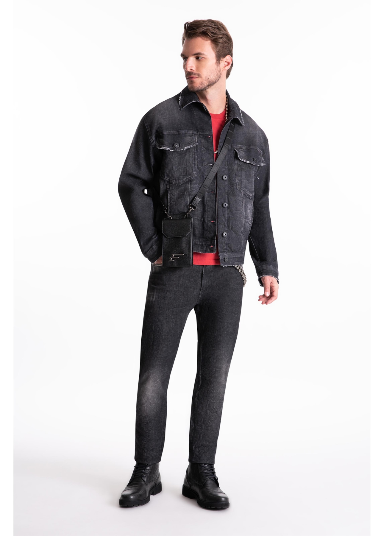 Jaqueta Ocean Elastic Vintage Black