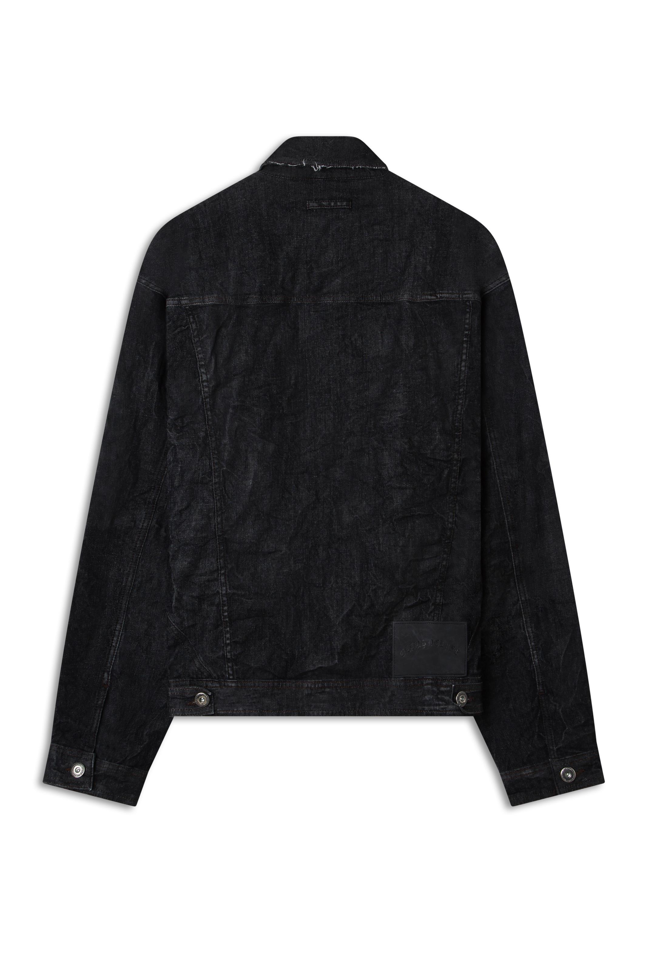 Jaqueta Ocean Elastic Vintage Lav.Black Com Resina