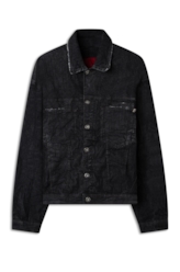 Jaqueta Ocean Elastic Vintage Lav.Black Com Resina