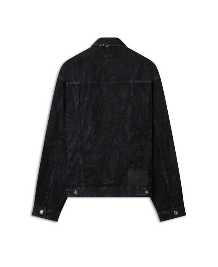 Jaqueta Ocean Elastic Vintage Lav.Black Com Resina