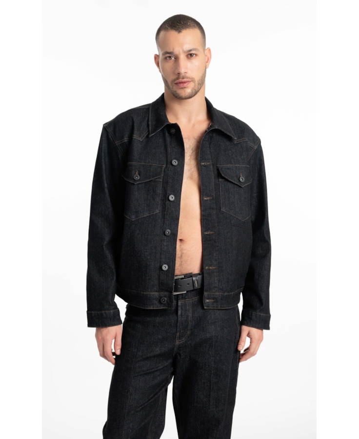 Jaqueta Ocean Western Lav.Amaciado