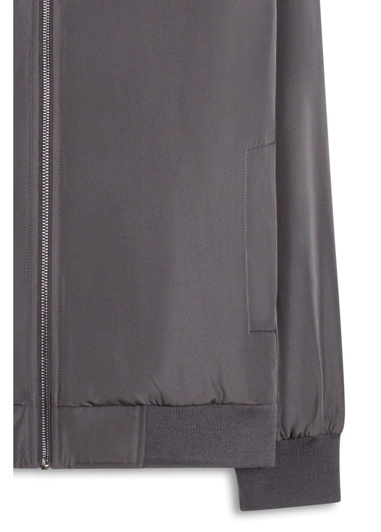 Jaqueta Padding Bomber Grafite