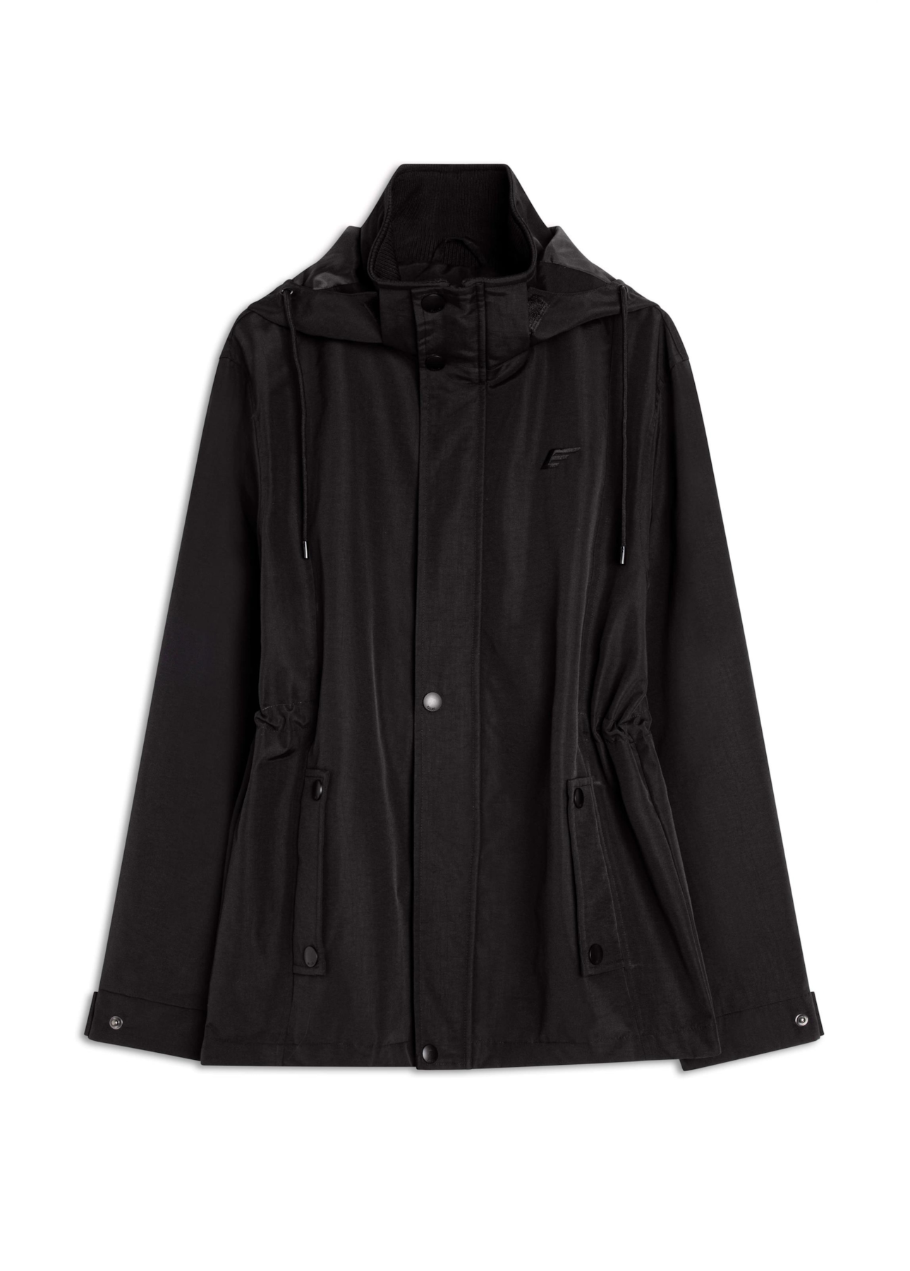 Jaqueta Park Ellus Nylon Ribbon Preto