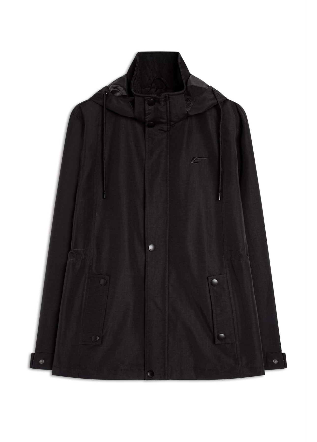 Jaqueta Park Ellus Nylon Ribbon Preto