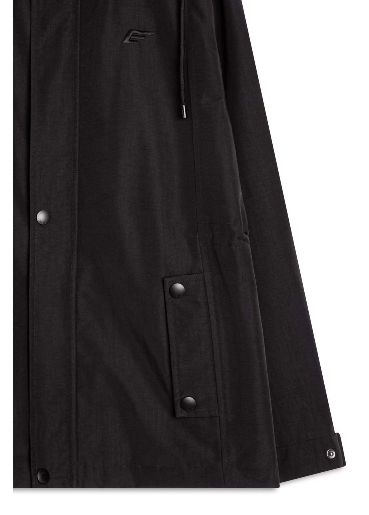 Jaqueta Park Ellus Nylon Ribbon Preto
