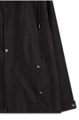 Jaqueta Park Ellus Nylon Ribbon Preto