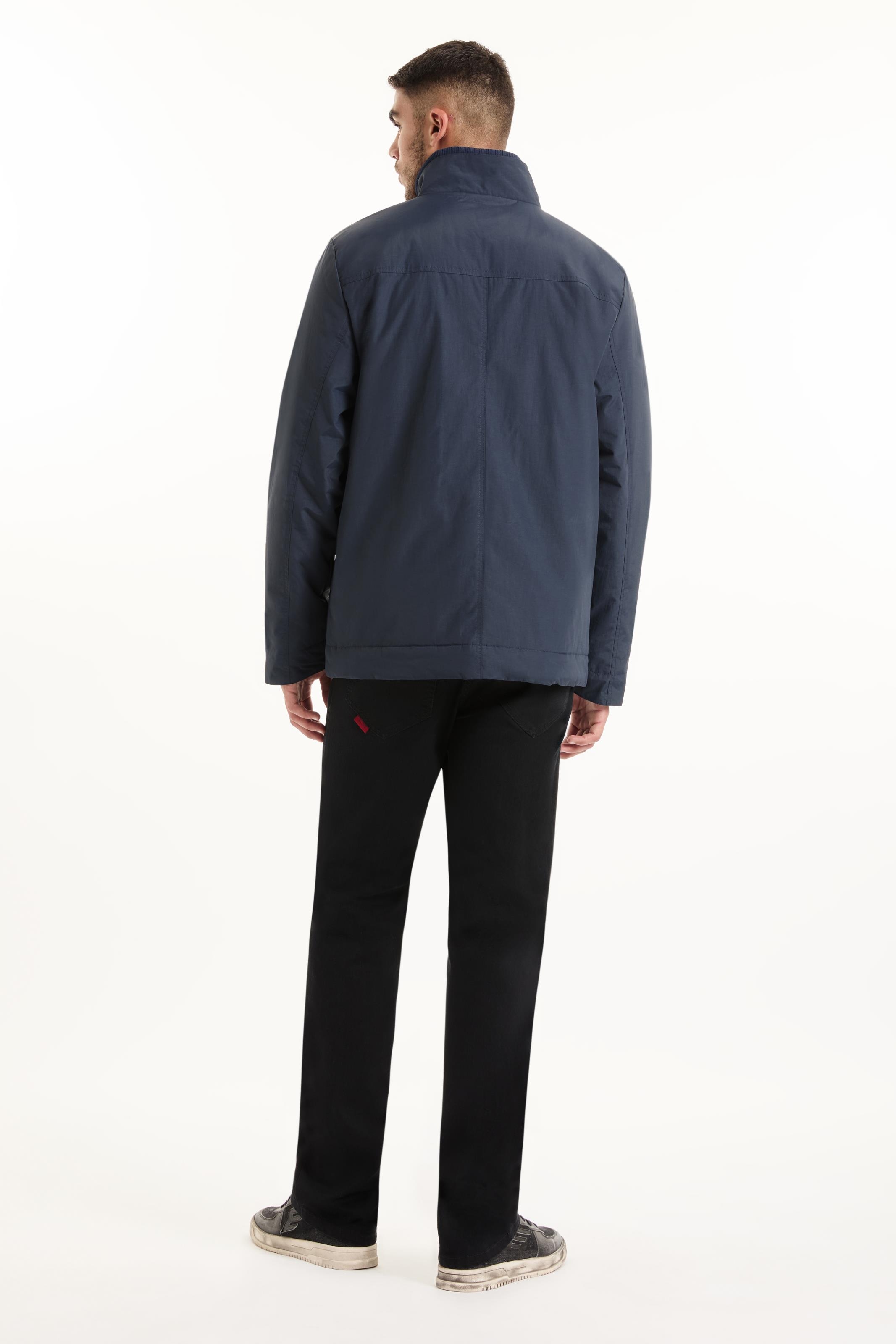 Jaqueta Parka Nylon Parachute Marinho