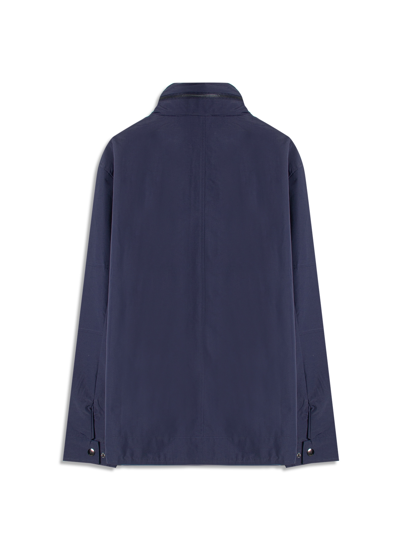 Jaqueta Parka Nylon Ribbon Purple Blue