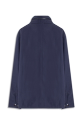 Jaqueta Parka Nylon Ribbon Purple Blue