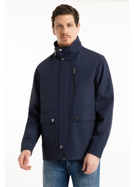 Jaqueta Parka Nylon Ribbon Purple Blue