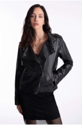 Jaqueta Perfecto Buckles Ellus Preto