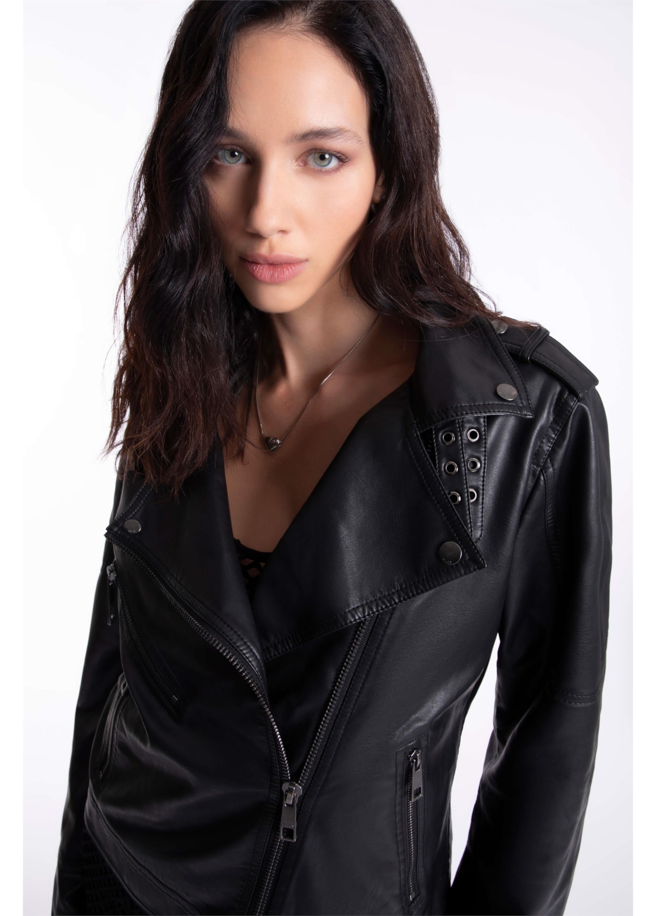 Jaqueta Perfecto Buckles Ellus Preto