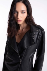 Jaqueta Perfecto Buckles Ellus Preto