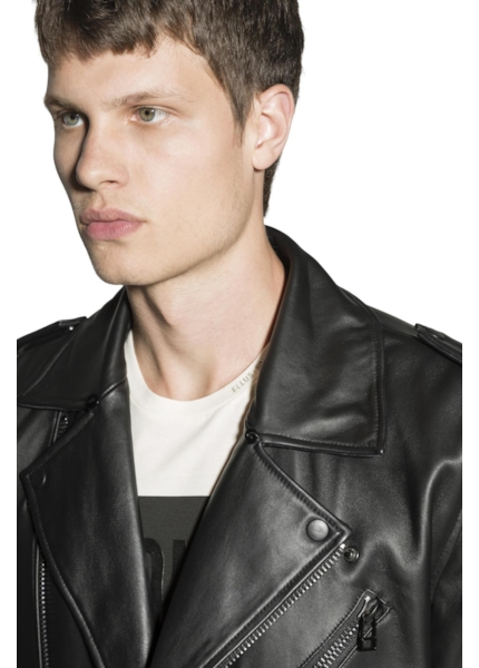 Leather Jaqueta De Couro Ellus Masculina Jaqueta Perfecto Dna