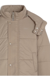 Jaqueta Puffer Hood Caqui