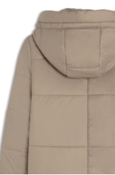 Jaqueta Puffer Hood Caqui
