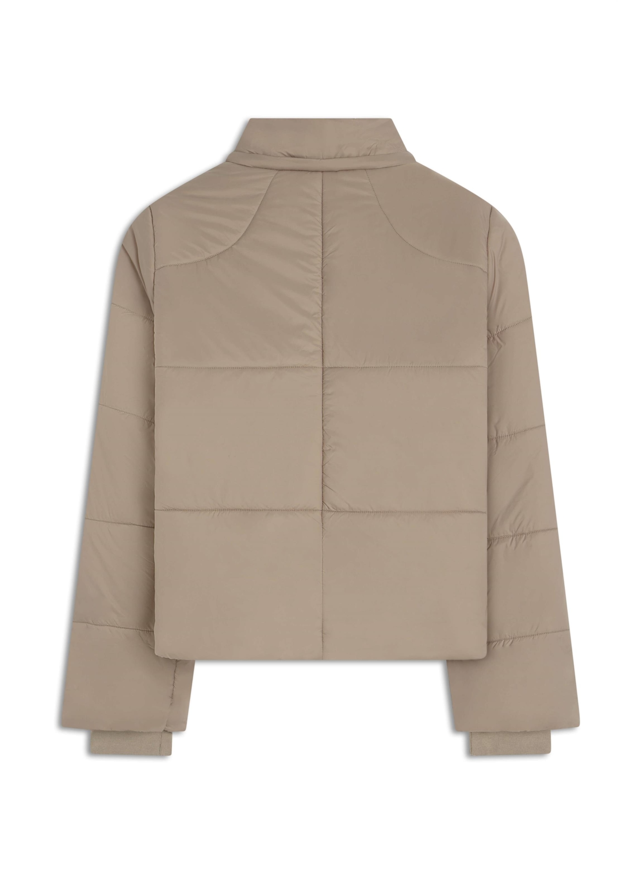 Jaqueta Puffer Hood Caqui
