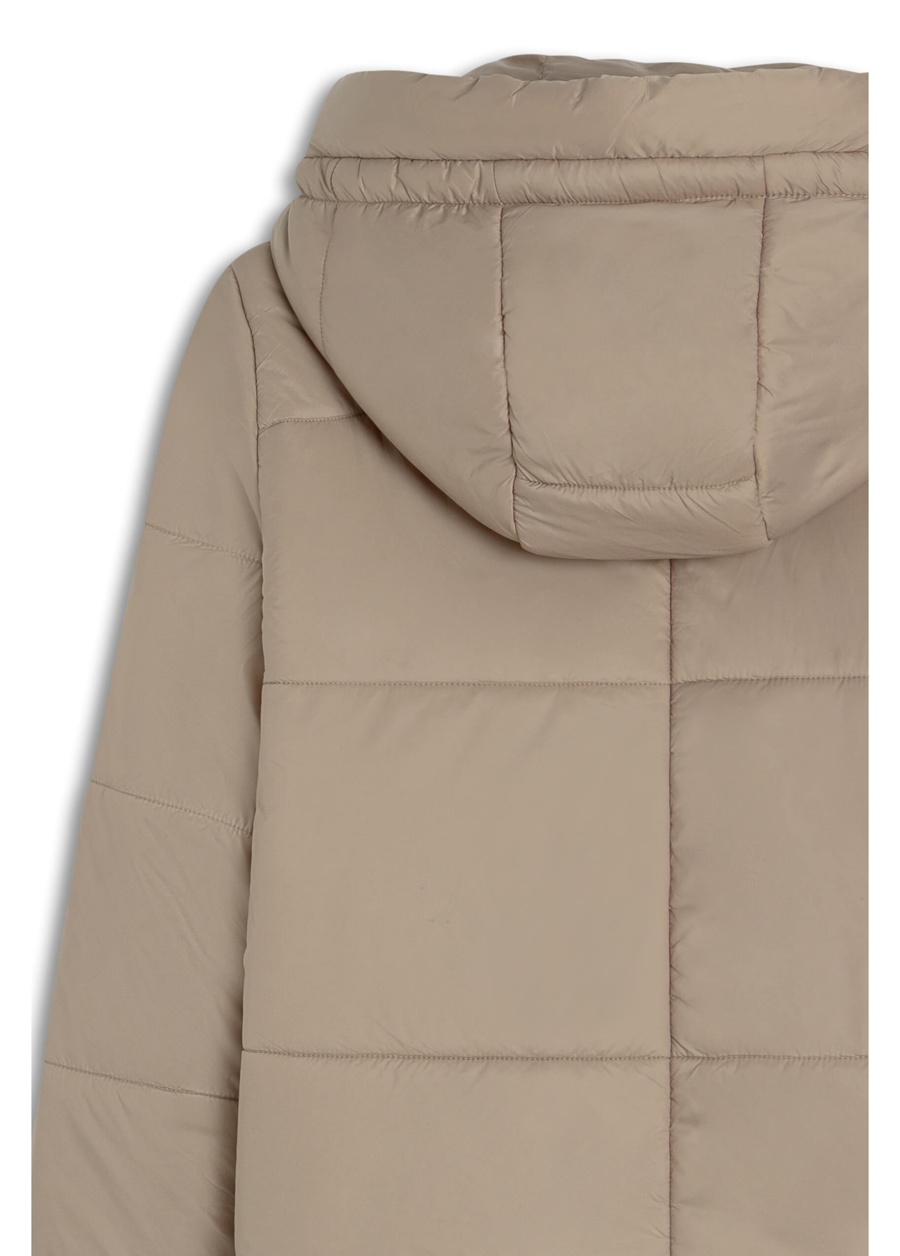 Jaqueta Puffer Hood Caqui