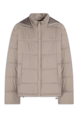 Jaqueta Puffer Hood Ellus Caqui