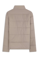 Jaqueta Puffer Hood Ellus Caqui