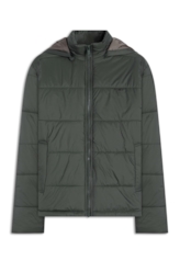 Jaqueta Puffer Hood Ellus Floresta