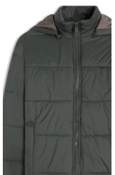 Jaqueta Puffer Hood Ellus Floresta